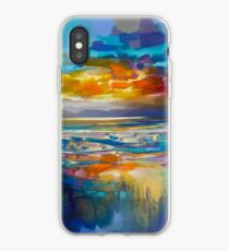 Liquid Cyan iPhone Case