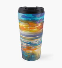 Liquid Cyan Travel Mug