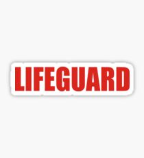 Lifeguard Stickers | Redbubble