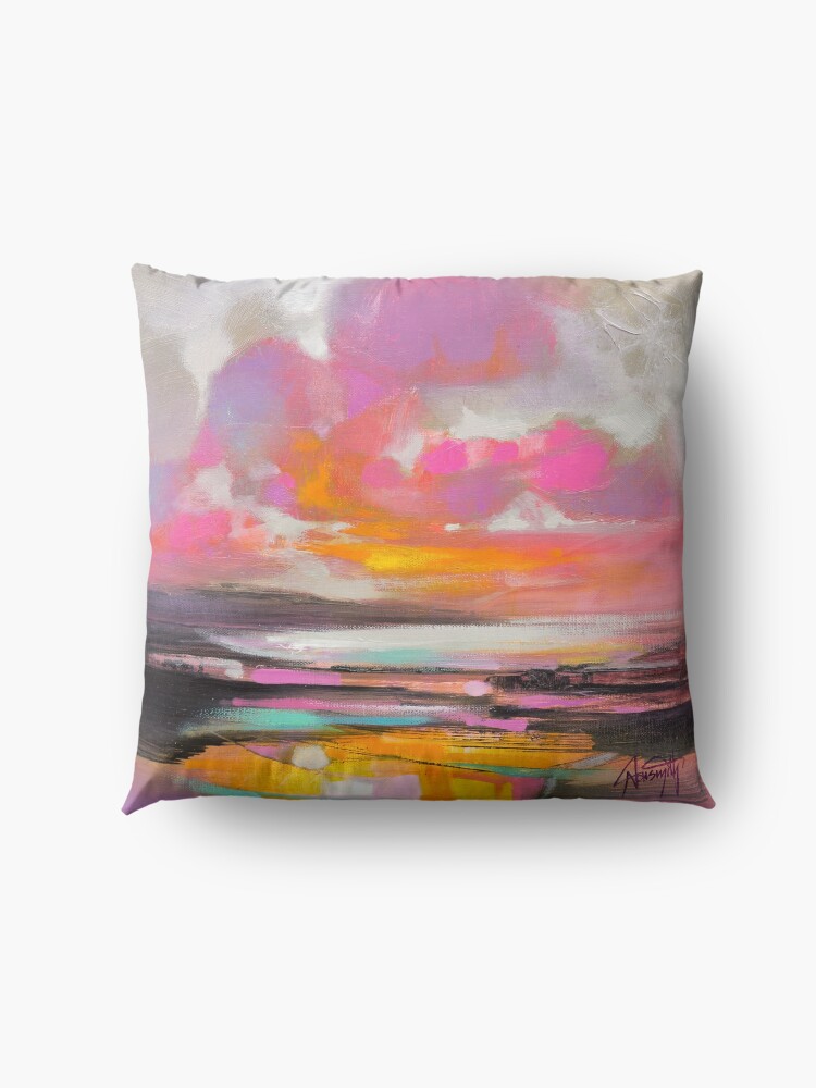 Alternate view of Resonance Study 1 Floor Pillow