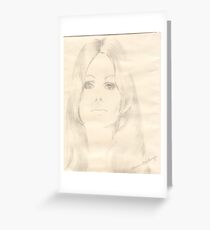 Pencil Sketch Greeting Card