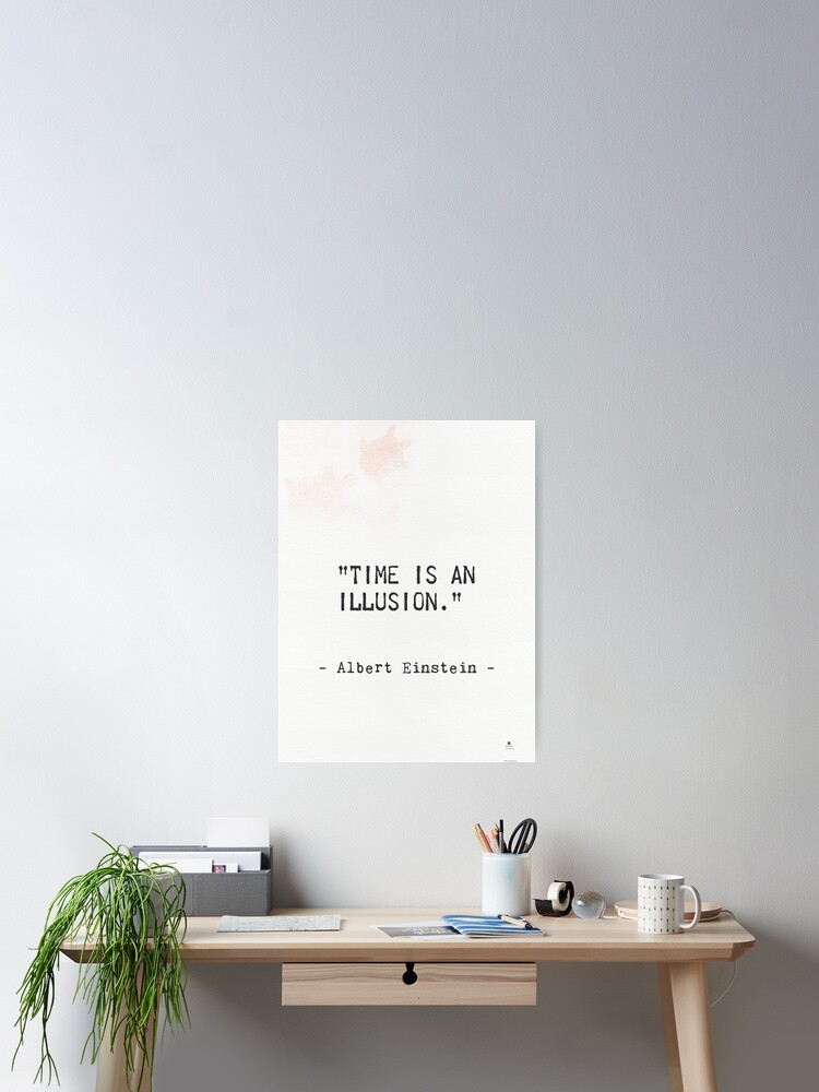 Albert Einstein Quote Poster By Pagarelov Redbubble