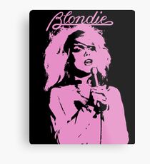 Debbie Harry Heart Of Glass Metal Print