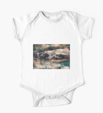 Penguin Diving One Piece - Short Sleeve