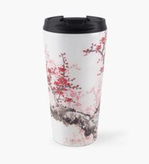 Japanese Cherry Blossoms Travel Mug