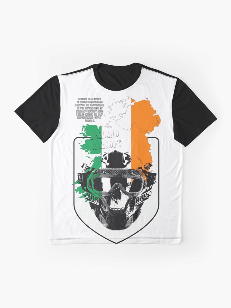 Alternate view of Airsoft Ireland T-shirts Graphic T-Shirt