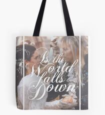 As the world falls down - Labyrinth Tote Bag