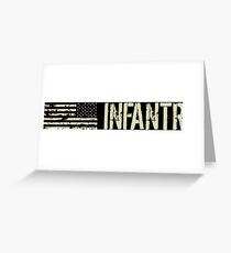 U.S. Military Infantry Greeting Card