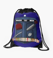 The Fan Crest Drawstring Bag