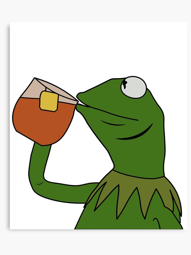 Download Spill The Tea Meme Kermit | PNG & GIF BASE
