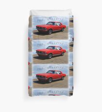 1967 Ford Mustang Hardtop Duvet Cover