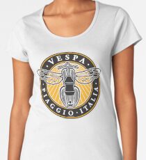 Vespa Piaggio Italia Women's Premium T-Shirt