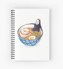 Spirit Ramen Bath Spiral Notebook