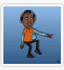 Night Lovell design Sticker