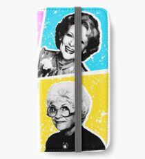 Goldene Mädchen POP! iPhone Flip-Case/Hülle/Skin