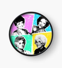 Goldene Mädchen POP! Uhr