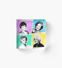 Golden Girls POP! Acrylic Block