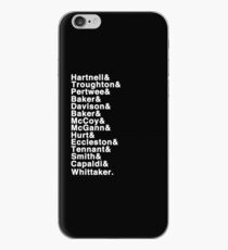 Der Doktor (Hartnell - Whittaker) iPhone-Hülle & Cover