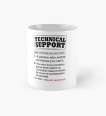 Tech Support Definition SysAdmin Shirt Mug