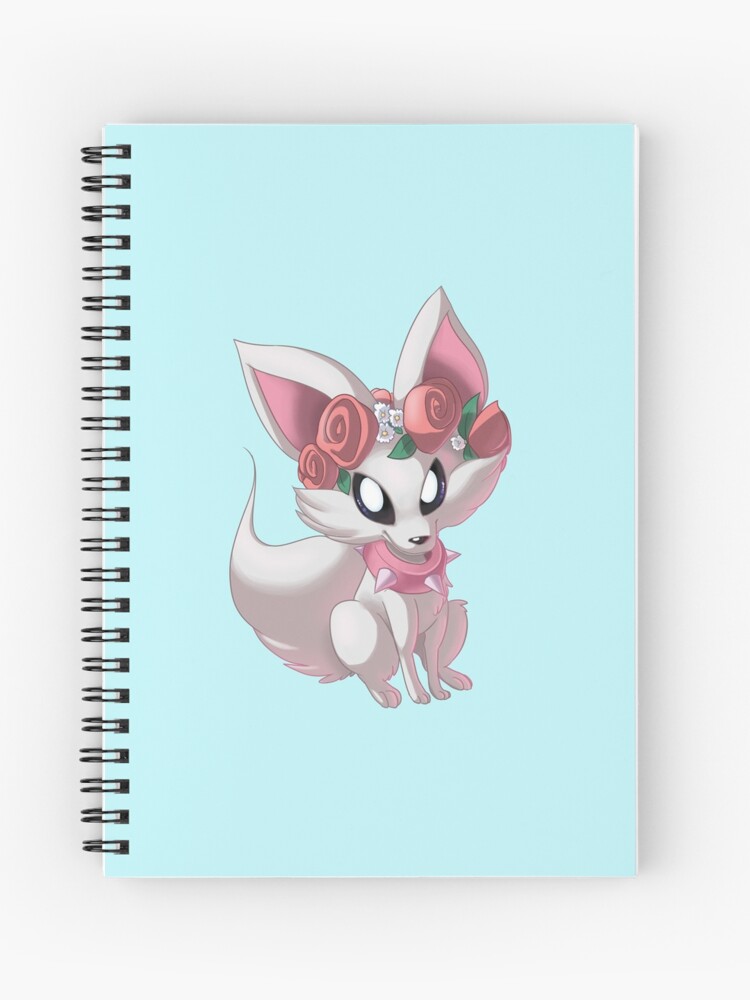 Alicestarz Animal Jam Fox Character Cuaderno De Espiral - cuadernos de espiral roblox redbubble