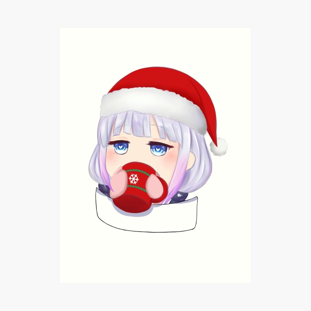 "Kanna Kamui Weihnachtsvers" Kunstdruck von Miyukine | Redbubble