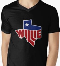 Willie's Texas Men's V-Neck T-Shirt
