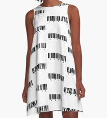 APRIL barcode A-Line Dress