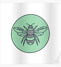 Hummel-Kreis-Monolinie Poster