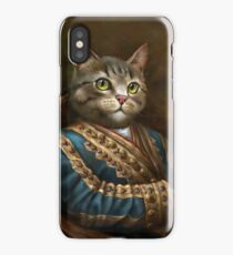 The Hermitage Court Outrunner Cat iPhone Case