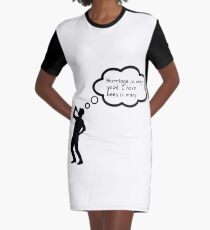 bachelor, Marriage is very good i have been in many, wedding, bride, husband, funny engaged, funny married couple Graphic T-Shirt Dress