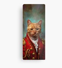 Court General Wise Cat Metallbild