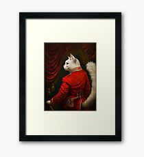 The Hermitage Court Chamber Herald Cat Edited version Framed Print