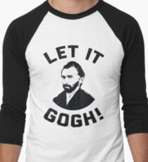 Let It Gogh Men's Baseball ¾ T-Shirt
