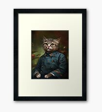 The Hermitage Court Confectioner Apprentice Cat Framed Print