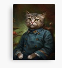The Hermitage Court Confectioner Apprentice Cat Canvas Print