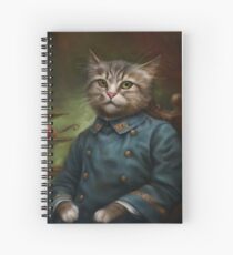 The Hermitage Court Confectioner Apprentice Cat Spiral Notebook