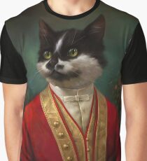 The Hermitage Court Waiter Cat Graphic T-Shirt