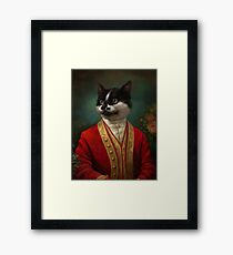 Die Hermitage Gericht Kellner Cat Gerahmtes Wandbild