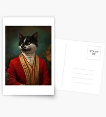 Postales The Hermitage Court Camarero Gato