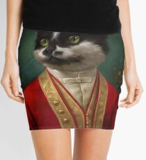 The Hermitage Court Waiter Cat Mini Skirt