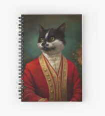 Cuaderno de espiral The Hermitage Court Camarero Gato