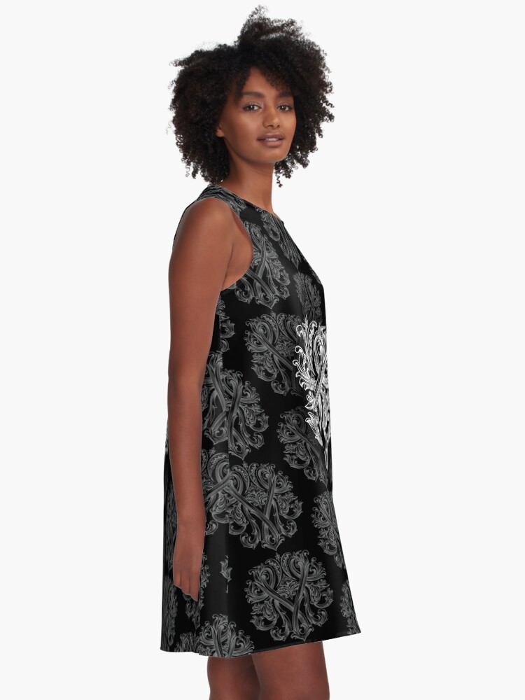 Alternate view of "YAMOLODOY" Design pattern A-Line Dress
