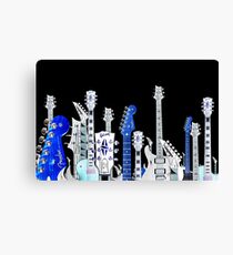 guitar city Canvas Print