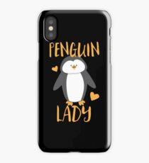 Penguin Lady iPhone Case