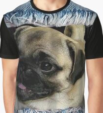 3D pug,cute puppie Graphic T-Shirt