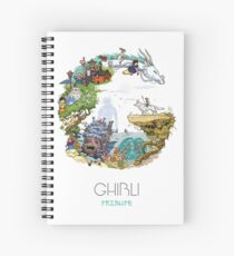 Tribute Color (with caption) Spiral Notebook