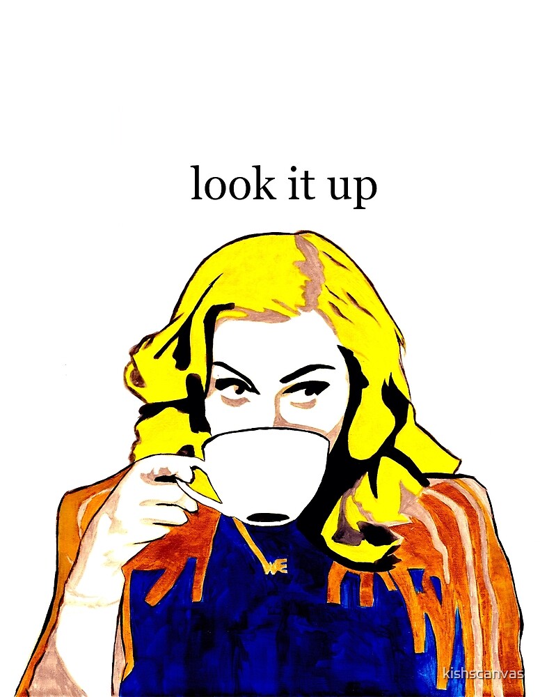 "look it up" by kishscanvas | Redbubble