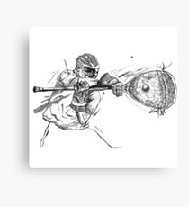 lacrosse goalie Metal Print