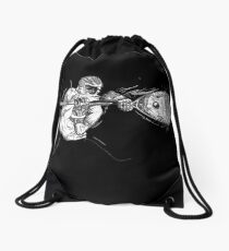 lacrosse goalie Drawstring Bag