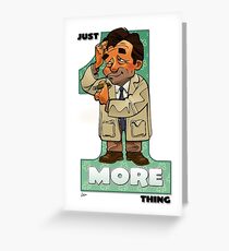 columbo Greeting Card